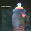 Early Education Baby Toy Newborn Light And Music Electric Comfort Milk Bottle Rattle(Pink)