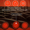 Winter Smart Dual-control 13-zone Charging Heating Vest, Size: XL(Red)
