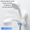 Household Suction Cup Nail-free Universal Shower Head Bracket(White)