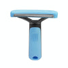 Pet Self-Cleaning Slicker Brush, Blue - Cat & Dog