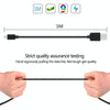 2 PCS HAWEEL 1m High Speed 8 pin to USB Sync and Charging Cable Kit for iPhone, iPad(Black)