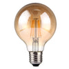 G80 E27 4W 4 LEDs 380LM 2700K Tawny Retro LED Filament Light, AC 195-240V(Warm White)