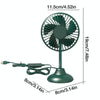 F502 Mini Hose Small Fan Car USB Fan(Black)