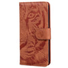 For Redmi K70 / K70 Pro Tiger Embossing Pattern Flip Leather Phone Case(Brown)