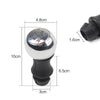 MR-9017 Car Modified Gear Stick Shift Knob Head for Peugeot, Style:5 Speed (Red)