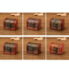 3 PCS Retro Wooden Jewellery Dustproof Storage Box Indoor Shooting Props(6036D)