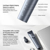 Original Xiaomi Mijia Hair Trimmer Clipper 2 Professional Clippers Titanium Alloy Blade Rechargeable Barber(Grey)