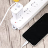 46-A2C2 20W PD + QC3.0 USB Multifunction Fast Charger,US Plug(White)
