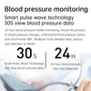 E400 1.39 inch HD Round Screen Leather Strap Smart Watch Supports ECG Monitoring/Non-invasive Blood Sugar(Brown)
