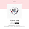 S925 Sterling Silver Tender Love Beads DIY Bracelet Necklace Accessories