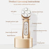 K-SKIN OP9910 EMS Anti-Aging RF Skin Lifting Face Massager For Home Use EMS Technology 3 Adjustable Levels Wrinkles Removal