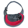 Small Pet Sling Carrier, Red, Hands-Free, Reversible
