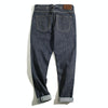 W1901121 Men Retro Straight Denim Red Ear Spring Autumn Jeans, Size: 38(Ravioli)