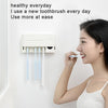 M01 Ultraviolet Sterilization Electric Toothbrush Sterilization Rack Drying Toothbrush Sterilizer, Style:Toothbrush Holder(White)