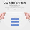 XJ-51 3A USB to 8 Pin Fast Charging Cable for iPhone 12 Series, Length: 1m
