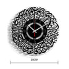 TM027 Home Decoration Acrylic Wall Clock(Digital Silver)