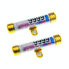 TF-2224 2pcs Multifunctional Waterproof Motorcycle Tax Bill Collection Tube(Gold)