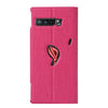 For Asus ROG Phone 3 ZS661KS ViLi DMX Series Shockproof TPU + PU Leather Magnetic Attraction Horizontal Flip Case with Card Slot & Holder(Rose Red)