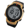 SKMEI 1068 Men Waterproof Outdoor Sports Digital Watch Student Fashion Watch(Golden)