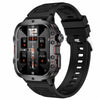 QX11 1.96 inch BT5.2 Smart Sport Watch, Support Bluetooth Call / Sleep / Blood Oxygen / Heart Rate / Blood Pressure Health Monitor(Black)