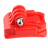 Curved Surface Mount + Mount Stickers for GoPro, Insta360, DJI and Other Action Cameras(Red)