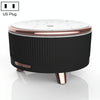 Ultrasonic Aromatherapy Diffuser Humidifier Essential Oil Diffuser US Plug(Advanced Black)