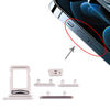iPhone 12 Pro Max SIM Tray & Side Keys (White)
