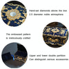 Enamel Zinc Alloy Jewelry Storage Treasure Box Epoxy Home Decoration(Royal Blue)