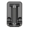 T6 2 in 1 Portable Folding Stand Wireless Charging, Style:Single Charge(Black)
