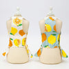 Lemon Print Pet Dress (Dog/Cat), White, L