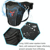 MOTOCENTRIC 11-MC-0105 Motorcycle Riding Leg Bag Waist Bag(Red)