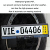 Solar Integrated License Plate Frame Vehicle Camera Wireless Reversing Display(RC03)