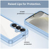 For Samsung Galaxy S25 5G Colorful Series Acrylic Hybrid TPU Phone Case(Blue)