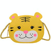 Children Mini Cute Cartoon Single Shoulder Bags(Yellow Tiger)