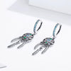 S925 Sterling Silver Retro Long Tassel Earrings