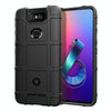 Shockproof Protector Cover Full Coverage Silicone Case for Asus Zenfone 6 (Black)