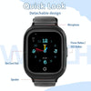4G Kids Smart Phone Positioning Watch IP67 Waterproof / Video / Voice Calling(Black)