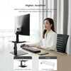 NILLKIN N6 Adjustable High Desk Laptop Monitor Stand Holder (Black)