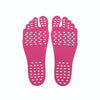 Invisible Anti-slip Summer Beach Sandals Insole Size: M, Length: 23 cm(Magenta)