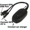 2.4G Wireless GPS Night Vision Car Rear View Backup Camera with 2 LED, Wide viewing angle: 120 (WX808EBS)(Black)