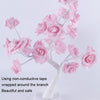 SJ-SD042 Rose Tree LED Christmas Party Decoration Light, Style: Detachable Base(Warm White)