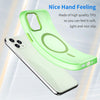 For iPhone 11 Pro MagSafe Frosted Translucent TPU + PC Full Coverage Phone Case(Green)
