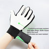 Children Football Goalkeeper Glove Latex Anti-Collision Goalkeeper Gloves, Size: 6(Green)