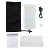 LED011S Pocket 180 LEDs Professional Vlogging Photography Video & Photo Studio Light with OLED Display & Cold Shoe Adapter Mount for Canon / Nikon DSLR Cameras