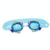 Cartoon Children Swimming Goggles Baby Waterproof Anti-fog High-definition Swimming Goggles(Lake Blue Fish)