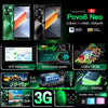 Povo6 Neo / DP29, 1GB+16GB, Face Identification, 5.0 inch Android 8.1 MTK6580M Quad Core, Network: 3G, Dual SIM, Plug:EU Plug(Black)