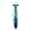 568 USB Electric Shaver Eyebrow Trimmer(Ink Green)