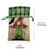 Pumpkin Paragraph Halloween Decorations Creative Cartoon Candy Gifts Kids Drawstring Tote Bag