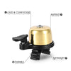 WEST BIKING YP0706048 Bicycle Copper Bell Mountain Bike Mini  Bell(Golden)