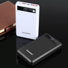 HAWEEL DIY 6 x 18650 Battery 24W Fast Charge Power Bank Box Case with Display, Not Include Battery (White)